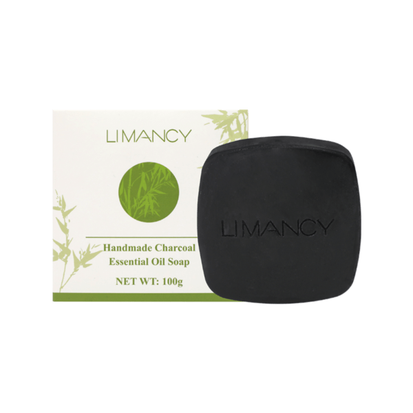 LIMANCY Handmade Charcoal Essential Oil Soap