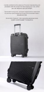 Suitcase with Universal Wheels 28 - Image 5