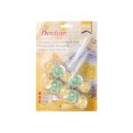 BERCLEAN Hanging Toilet Detergent Ball (Lemon fragrance)